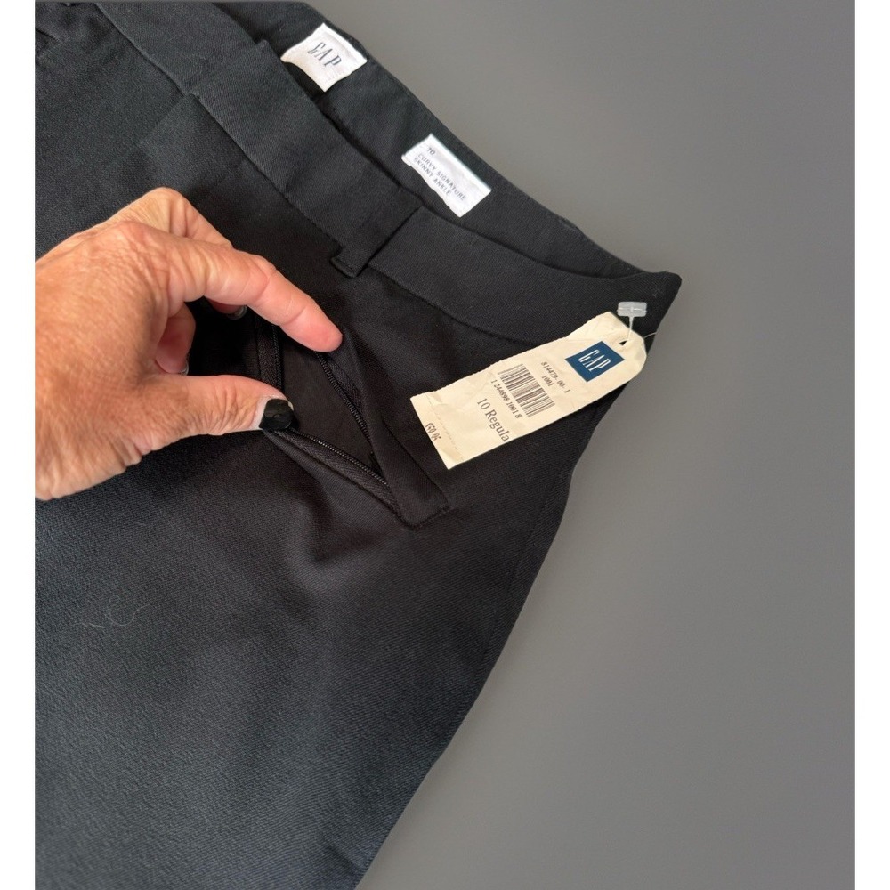 NWT Gap Curvy Signature Skinny Ankle Black Pants Womens Size 10 - Picture 5 of 8